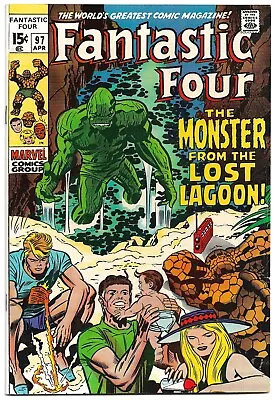Buy Fantastic Four (1970) #97 * 1st Appearance Monster From The Lost Lagoon 🔥🔥 • 68.51£