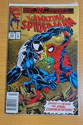 Buy AMAZING SPIDER-MAN #375 Giant Sized 30th Anniversary 1993 Vintage Retro Comic • 12.02£