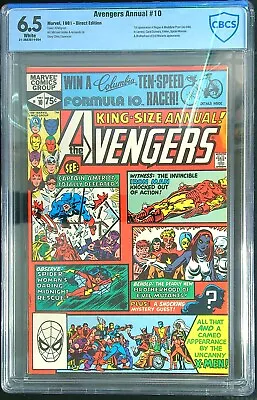 Buy Avengers Annual #10 CBCS 6.5 1981 1st App. Rogue, Madelyne Pryor 🔑🔥 Not CGC • 52.03£