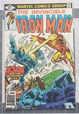 Buy Iron Man #124 (Marvel, 1979) Blizzard Appearance Fine Plus  • 2.40£