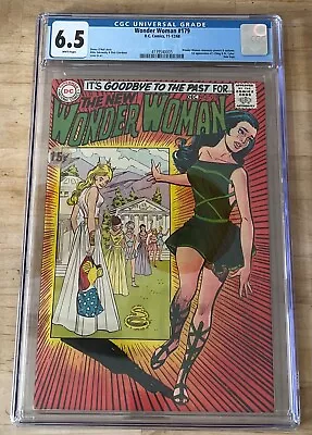 Buy Wonder Woman #179 (DC Comics - 1968) - CGC 6.5 - 1st App. I-Ching & Dr. Cyber • 57.47£