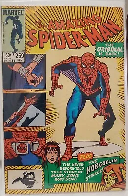 Buy Amazing Spider-Man #259 Comic Book Dec 1984, Marvel VG+ 4.5 Hobgoblin Strikes! • 12.61£