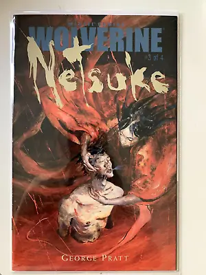 Buy Wolverine Netsuke #3 NM Marvel George Pratt 2002 • 2.38£