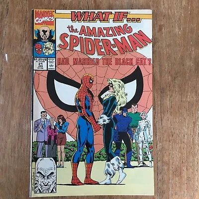 Buy What If The Amazing Spider Man Had Married Black Cat Comic #21 Marvel 1991 • 11£
