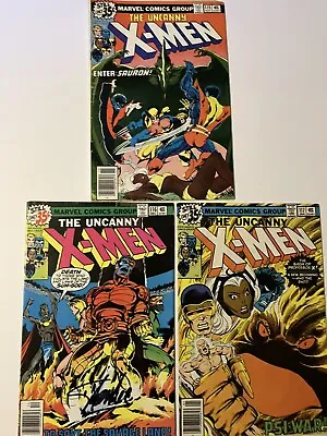 Buy X-Men Lot, 115, 116, 117 Part Of The Amazing Claimont Byrne Run • 83.51£