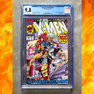 Buy 🔥 Uncanny X-Men #281 CGC 9.8 - New Team - 1st Appearance Of Trevor Fitzroy 🔥 • 59.58£