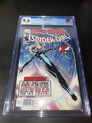 Buy Spider-Girl #1 - CGC 9.6 - Newsstand Variant ￼- Big Time - 2011 • 127.12£