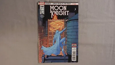 Buy Moon Knight #188 1st Appearance Of The Sun King Marvel Comics 2018 • 11.99£