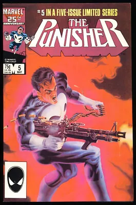 Buy THE PUNISHER #5 1986 VF+ 1ST PUNISHER LIMITED Series MIKE ZECK Marvel Comics • 11.98£