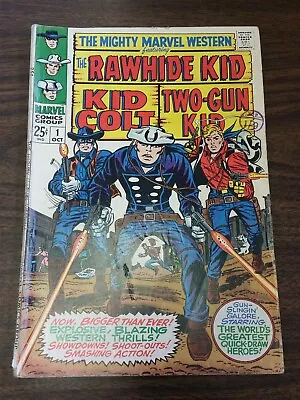 Buy Mighty Marvel Western #1 Vg- (3.5) October 1968 Kid Colt Cowboy Marvel Comics* • 19.99£
