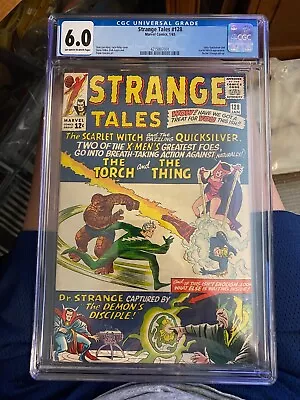 Buy 1965 Silver Age Marvel Comics Strange Tales #128 CGC 6.0 • 110.82£