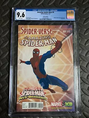 Buy Amazing Spider-Man #9 1:25 Wamester Variant 2nd Spider-Gwen CGC 9.6 4114473016 • 45£