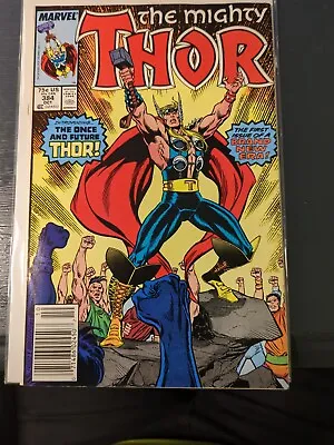 Buy The Mighty Thor #384 Comic , Marvel Comics 1st App Future Thor VF/NM Newsstand • 11.85£