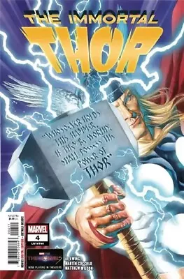Buy Immortal Thor #4 (2023) Vf/nm Marvel • 4.95£