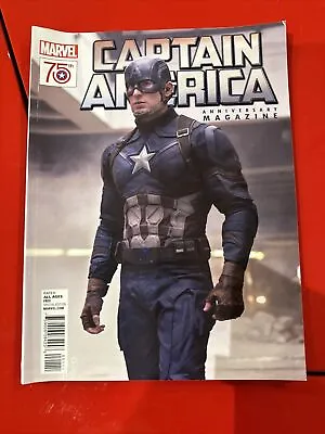 Buy Captain America  75th Anniversary Magazine ..marvel 2016 1st Print..nm • 1.75£