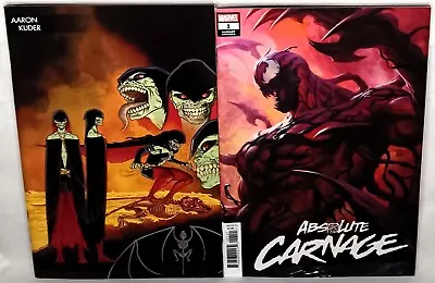 Buy ABSOLUTE CARNAGE #1 Aaron Kuder Artgerm Variant Covers Marvel Comics MCU • 10.83£