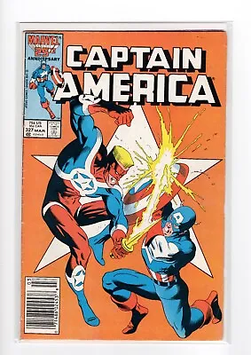 Buy Marvel Comics - Captain America - March 1986 - Issue #327 • 8£