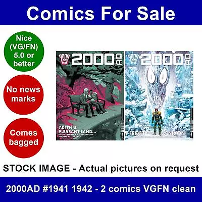 Buy 2000AD #1941 1942 - 2 Comics VGFN Clean • 4.99£