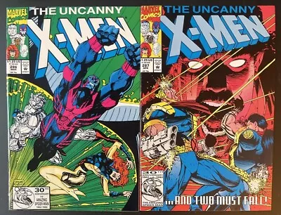 Buy Uncanny X-Men #286 #287 • Jim Lee Cover! KEY 1st Appearance Avatar! 1st Shackle! • 3.97£