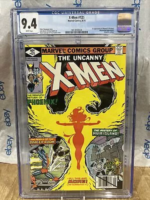 Buy Uncanny X-Men 125 CGC 9.4 First Appearance Proteus Mutant X Graded Comic • 99.93£