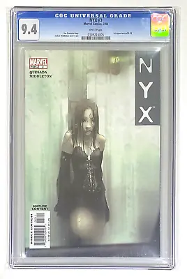 Buy CGC 9.4 NYX #3 1st Appearance Of LAURA KINNEY X-23 Wolverine Marvel 2004 WP • 619.63£