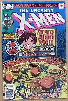 Buy The Uncanny X-men #123,  Spider-man  Appearance, Great Cover Art!! • 19.75£