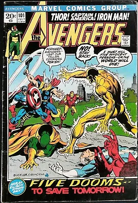Buy Avengers #101 Vol 1 (1972) - Marvel -  *Harlan Ellison Story* - Mid Grade • 14.41£