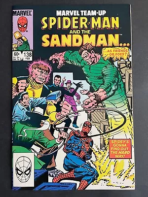 Buy Marvel Team-Up #138 Spider-Man & Sandman Marvel 1984 Comics NM • 20.08£