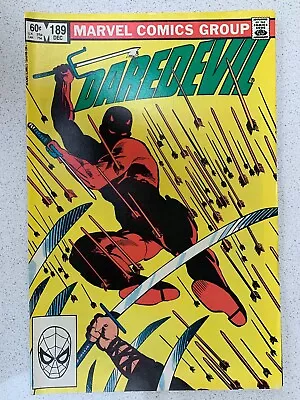 Buy Marvel Daredevil Us Comic (1964 Series) #189 Frank Miller • 6.99£