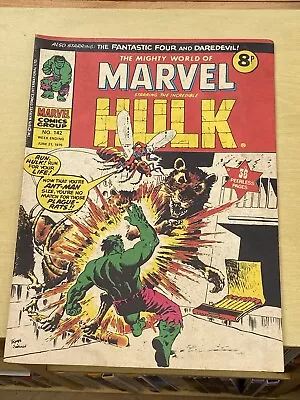 Buy Marvel Comics - The Mighty World Of Marvel Starring The Incredible Hulk #142 • 3.50£