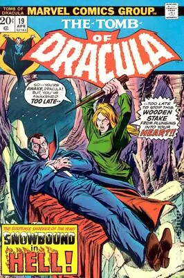 Buy Tomb Of Dracula #19 VG- 3.5 1974 Stock Image Low Grade • 8.85£