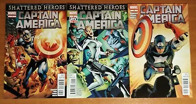 Buy Captain America #7,9,12 - Marvel Comics 1st Prints 2011 Series • 6.50£