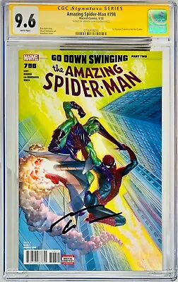 Buy CGC SS Graded 9.6 Amazing Spider-Man #798 Signed By Andrew Garfield • 416.15£
