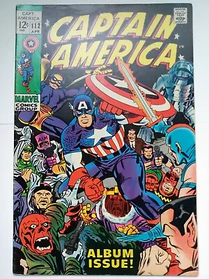 Buy Marvel Comics Captain America 112 Apr • 40.21£