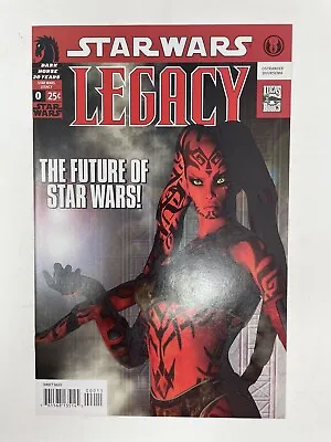 Buy Star Wars Legacy #0 1st Appearance Of Darth Talon Dark Horse Comics 2006 • 10.25£