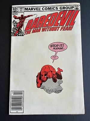 Buy Daredevil #187 - 1st Team Appearance Of Chaste (Marvel, 1982) Fine • 2.47£