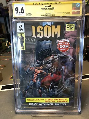Buy Isom #2 Cover A  CGC 9.6 Signed By Eric July Rippaverse Comics 2023 • 238.96£
