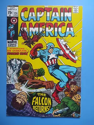 Buy Captain America #126 Captain America Marvel USA Original Jack Kirby • 50.61£