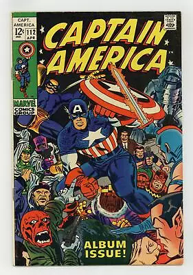 Buy Captain America #112 VG+ 4.5 1969 • 27.98£