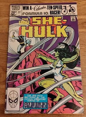 Buy COMIC - Marvel Savage She-Hulk No #22 Nov 1981 Bronze Age Anthony Kraft Gaff • 6£
