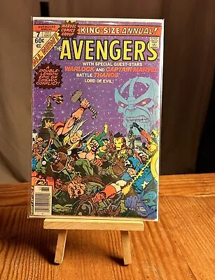 Buy Avengers Annual #7 1977 Marvel VG/FN 1st App Of Infinity Stones Death Of Warlock • 15.98£