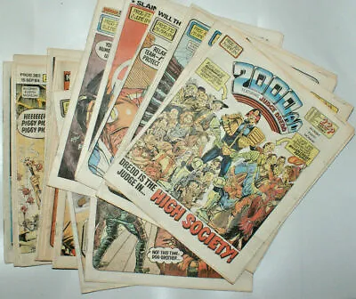 Buy 2000 AD Comic Comics 1977 To 1991 Judge  Dredd - AA003 • 5.99£