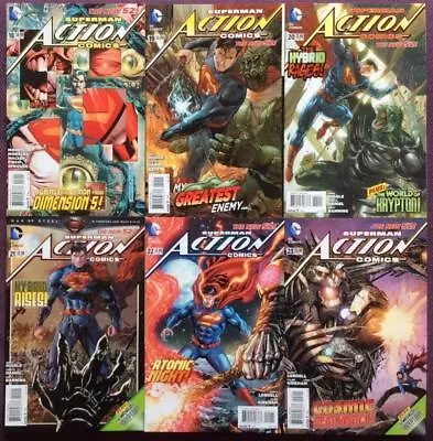 Buy Superman Action Comics #18 To #23. DC 2013. 6 X Issues. • 679.63£