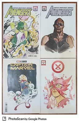 Buy Peach Momoko Set Marvel Comics; Avengers 44 46,X-Men 1,Captain Marvel 37 • 24.32£
