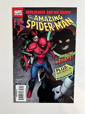 Buy Amazing Spider-Man #550 1st Full App Of Menace 2008 NM • 5.08£