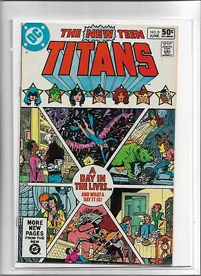 Buy The New Teen Titans #8 1981 Very Fine-near Mint 9.0 4442 Raven Star Fire Robin • 8£