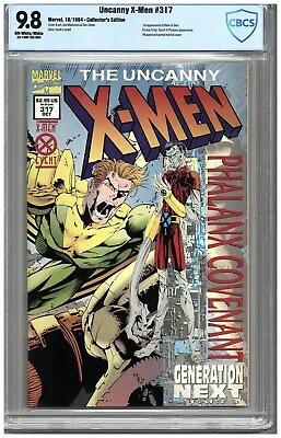 Buy Uncanny X-Men  # 317  CBCS   9.8  Off White/wht Pgs   10/94  Collector's Edition • 86.73£