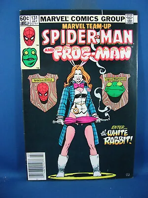 Buy Marvel Teamup 131 Vf Frogman 1983 Spiderman • 39.44£