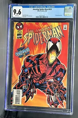 Buy Amazing Spider-Man #410 CGC 9.6 1st 🔑🔥 Spider-Carnage • 86.95£