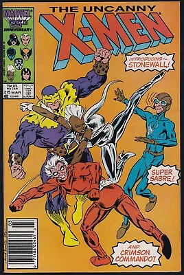 Buy Marvel Comics UNCANNY X-MEN #215 Alan Davis 1987 VF/NM! • 6.32£